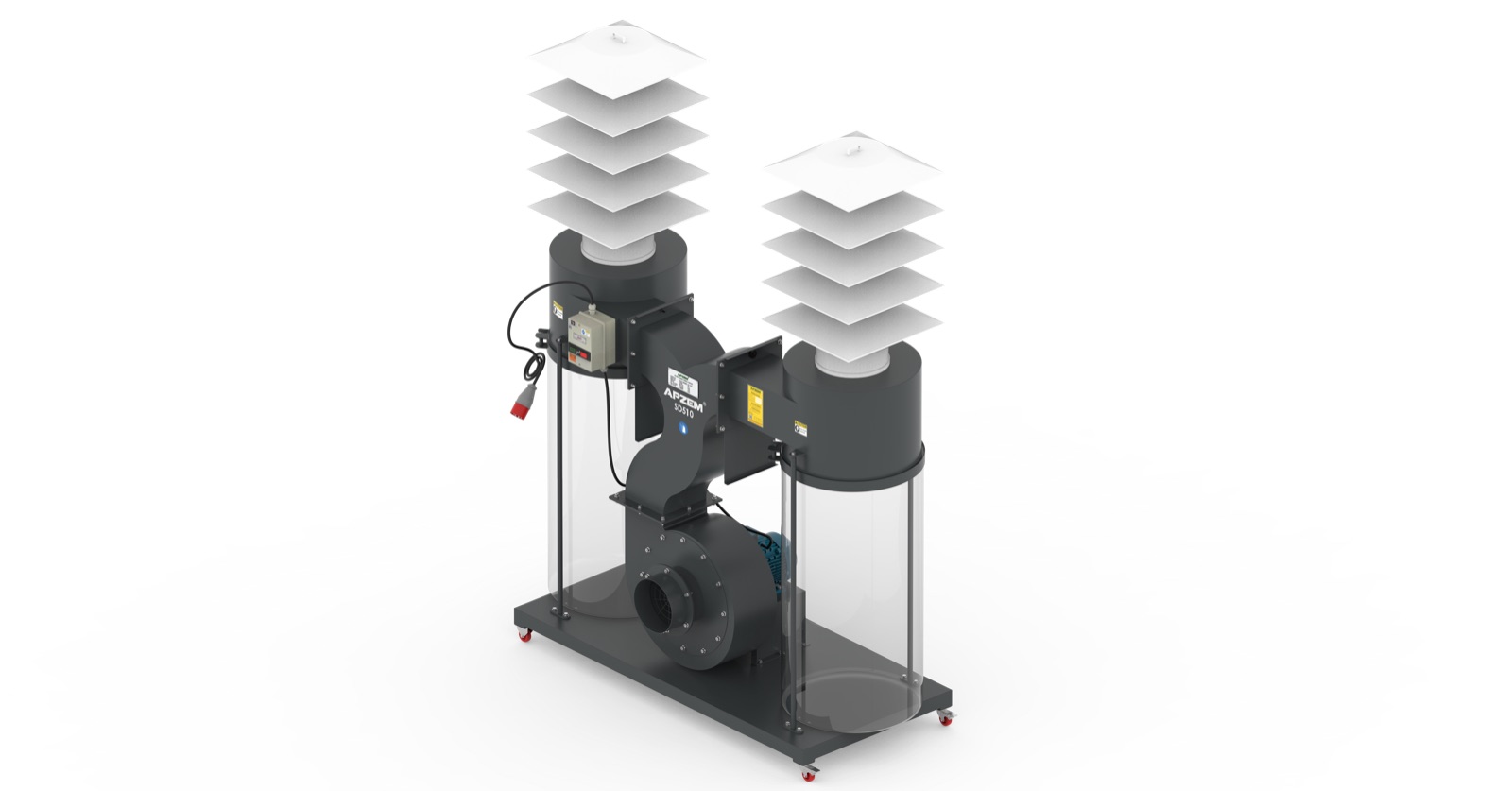SD510 single stage wood dust collector